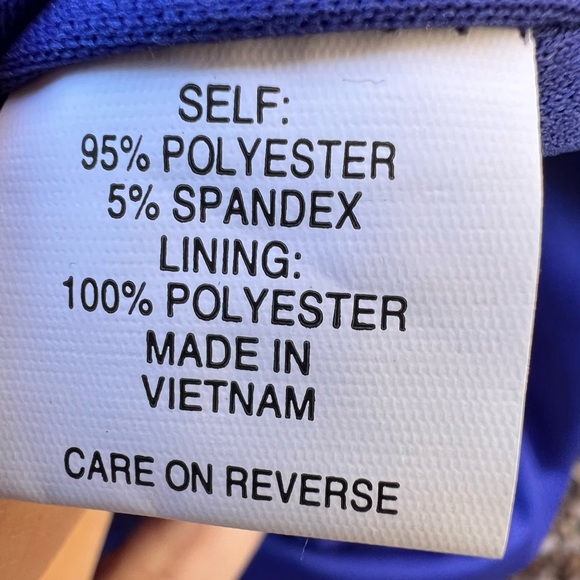 NYC NEW Royal Blue Front Tie Ruched Dress Women’s Medium - Picture 10 of 13